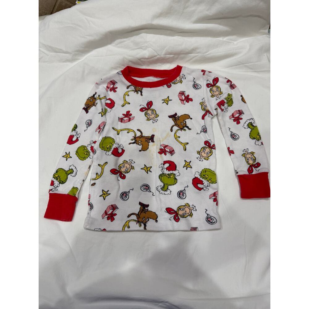 Carters The Grench 2 Piece Long Sleeve Pajama Set Size 2T   0212